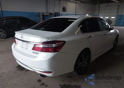 2017 Honda Accord Sport Se из США, поврежденный, VIN 1HGCR2F1XHA186328